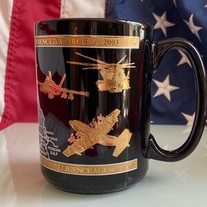 Military Mug Defense Intelligence Agency Operation Iraqi Freedom Vintage
